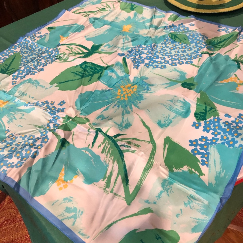 Talbots silk scarf